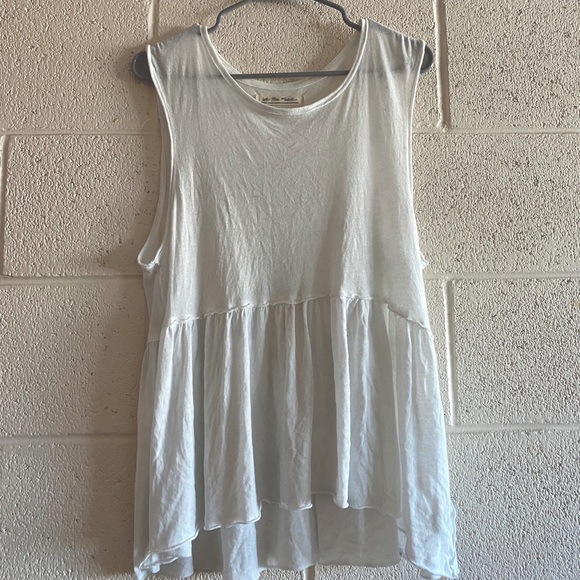 Free People Tops - White Free People tank top
